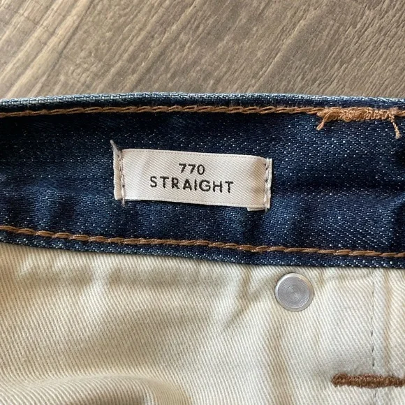 31x32 J Crew 770 Straight Jean Men’s Blue 100% Cotton AB055 - Picture 5 of 11